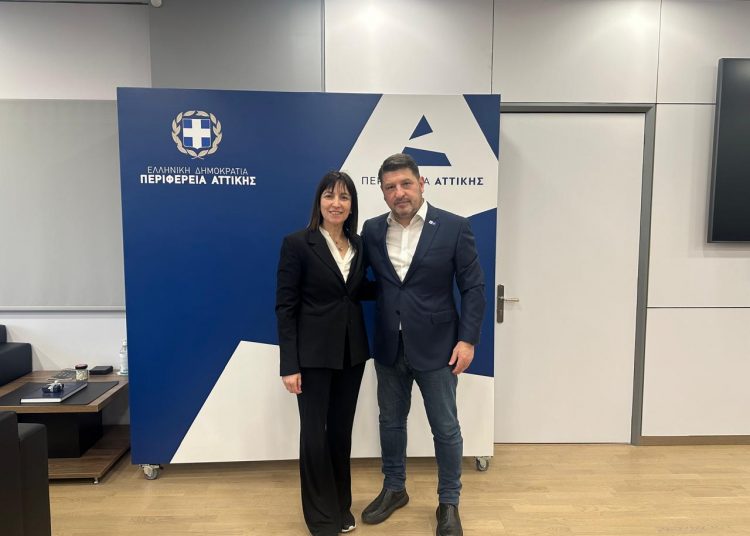 Συνάντηση Χαρδαλιά- Κεχαγιά: Στην Περιφέρεια Αττικής τρία έργα της πρώην δημοτικής Αρχής