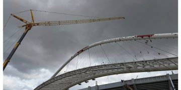 Κωνσταντίνος Χαλιορής: «Σε πλήρη εξέλιξη τα έργα στο στέγαστρο Καλατράβα του ΟΑΚΑ»