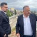 Γ. Τομπούλογου και Στ. Τσίρμπας επιθεώρησαν τις εργασίες της πεζογέφυρας