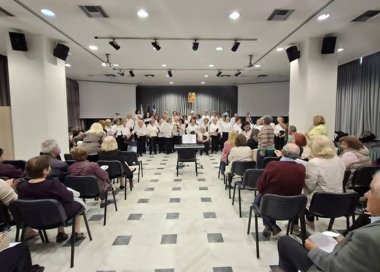 «Τραγούδια Ζωής και Αναμνήσεων» από τη Χορωδία του ΚΑΠΗ Αμαρουσίου