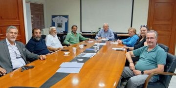 Συνάντηση του δημάρχου Αμαρουσίου Θεόδωρου Αμπατζόγλου με τον Α.Ο. Οδυσσέας