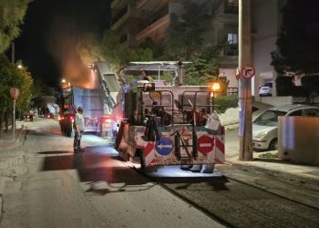 Ξεκίνησε νέος γύρος ασφαλτοστρώσεων στο Ηράκλειο
