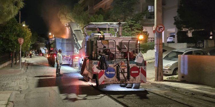 Ξεκίνησε νέος γύρος ασφαλτοστρώσεων στο Ηράκλειο