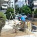 Εργασίες ολικής αποκατάστασης της πλατείας έξω από το Πνευματικό Κέντρο Νέας Χαλκηδόνας