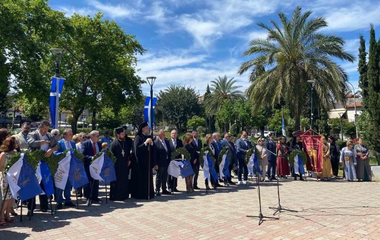 Τιμή στη μνήμη της Γενοκτονίας των Ποντίων και της Μάχης της Κρήτης