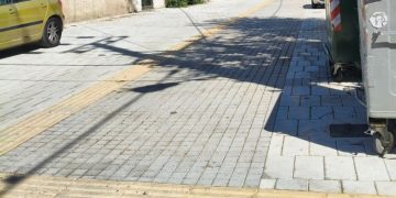 Έργα στην οδό Καλλισπέρη