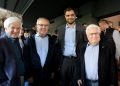 Παύλος Μαρινάκης με δεξιά του τον Ηλία Αποστολόπουλο