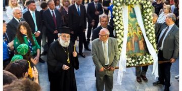 Με λαμπρότητα ο εορτασμός της Αναλήψεως του Κυρίου στα Βριλήσσια