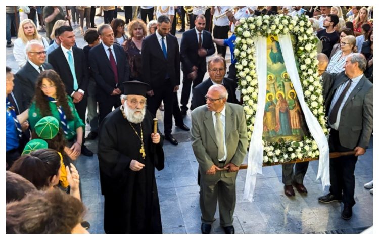Με λαμπρότητα ο εορτασμός της Αναλήψεως του Κυρίου στα Βριλήσσια