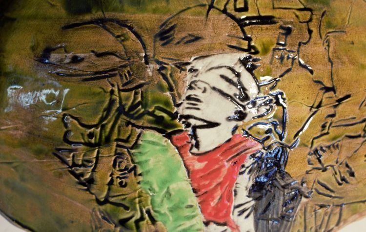 Έργο της εικαστικού – κεραμίστριας Πέλας Καλογήρου