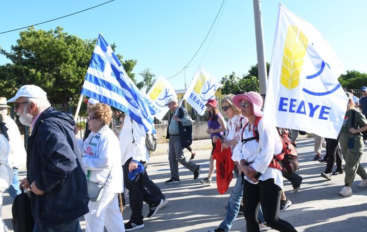 Oδοιπόροι της Μαραθώνιας Πορείας