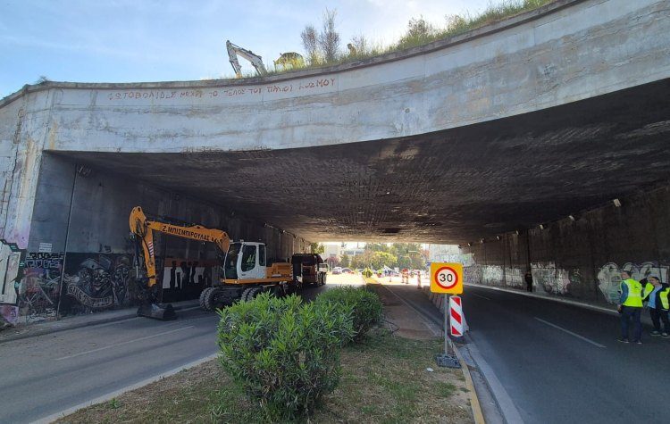 Ξεκίνησαν οι εργασίες στην Λεωφόρο Εθνικής Αντιστάσεως (σήραγγα)