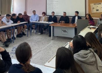 Συνάντηση δημάρχου και ΤΟ.Σ.Π.ΠΑ. με μαθητές του 3ου Γυμνασίου Κηφισιάς