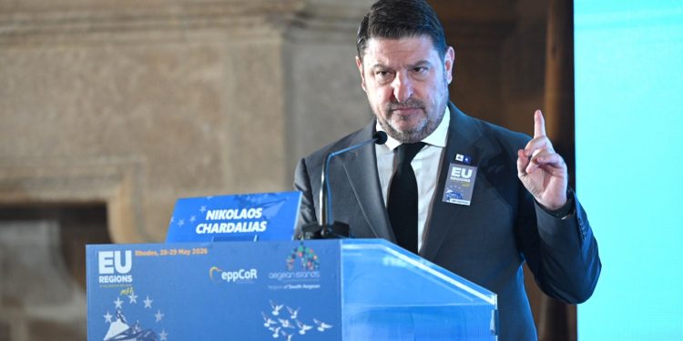 Ν. Χαρδαλιάς από τη Ρόδο: «Οι Περιφέρειες πρέπει να έχουν κεντρικό ρόλο στο νέο ευρωπαϊκό προϋπολογισμό»