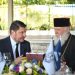 Γεύμα εργασίας με κοινωνικό πρόσημο του περιφερειάρχη Νίκου Χαρδαλιά με τον αρχιεπίσκοπο Ιερώνυμο και μέλη της Ιεράς Συνόδου
