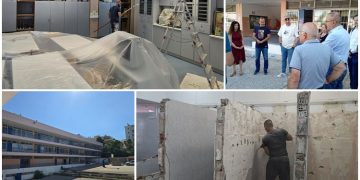 Άρχισαν οι εργασίες γενικής ανακαίνισης στο 1ο Λύκειο Ηρακλείου 