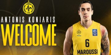 Basket League: Με Αντώνη Κόνιαρη έσπασε το «ρόδι» των μεταγραφών το Μαρούσι
