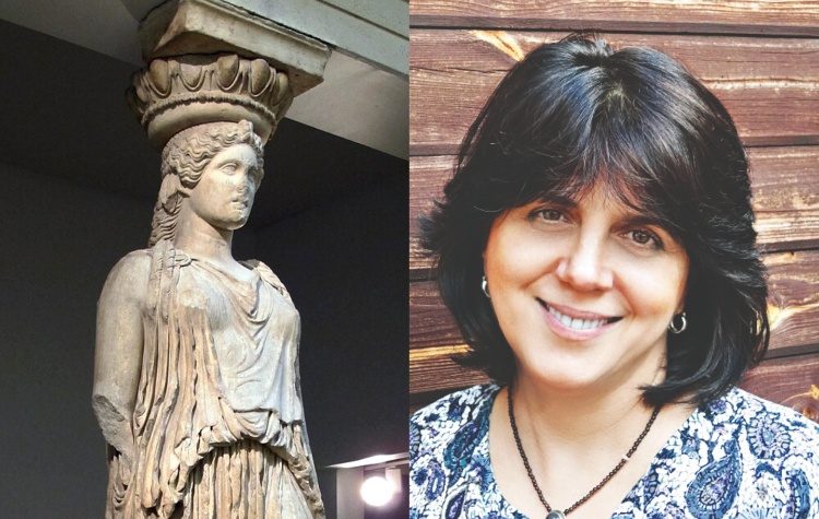 Ειρήνη Χιώτη στην «Α»: «Η Καρυάτιδα δεν είναι απλά ένα γλυπτό· είναι μια πληγή που παραμένει ανοιχτή»