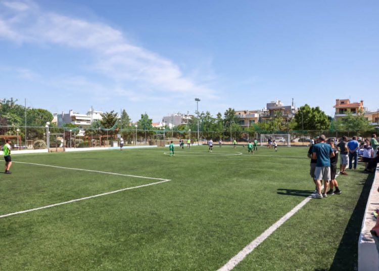 Με τη συμμετοχή δεκάδων παιδιών η Γιορτή Ποδοσφαίρου του Δήμου Αμαρουσίου στο γήπεδο Ζεκάκου