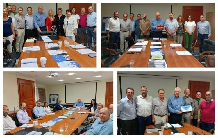 Συναντήσεις του δημάρχου Αμαρουσίου Θεόδωρου Αμπατζόγλου με διοικήσεις συλλόγων και σωματείων της πόλης