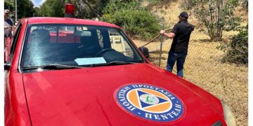 Φωτιά εκδηλώθηκε την Τρίτη 9 Ιουνίου στις 13:50, επί της οδού Ναυπάκτου στα Μελίσσια, σε σημείο που γειτνιάζει με το δάσος Παπαδημητρίου