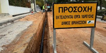 Ολοκληρώθηκε η αναβάθμιση του δημοτικού δικτύου ύδρευσης