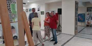 Η «Κοινωνίας Βήμα» στην Έκθεση του Εργαστηρίου Ζωγραφικής του Δήμου