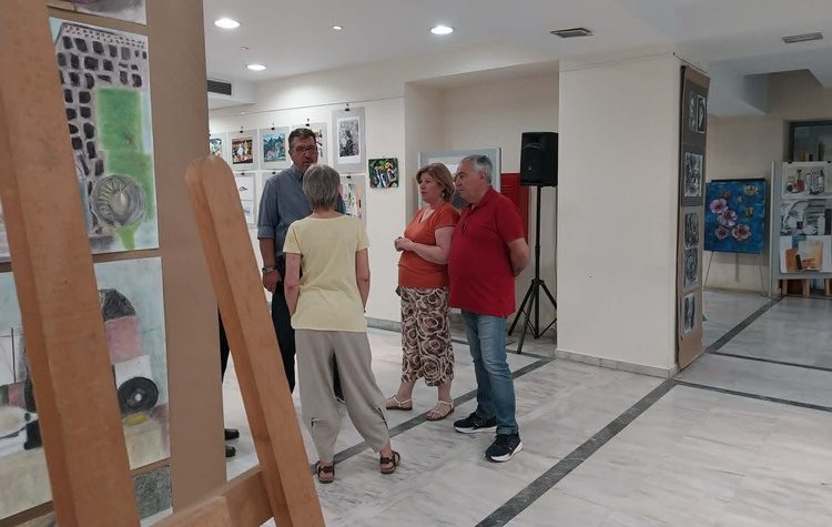 Η «Κοινωνίας Βήμα» στην Έκθεση του Εργαστηρίου Ζωγραφικής του Δήμου