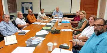 Συνάντηση του δημάρχου Αμαρουσίου Θεόδωρου Αμπατζόγλου με το νέο Δ.Σ. του Συλλόγου Παραδείσου