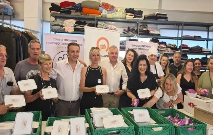 Μερίδες αγάπης και προσφοράς στο Κοινωνικό Παντοπωλείο Αμαρουσίου