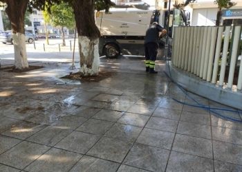 Καθαριότητα σε Αγία Φιλοθέη, Παράδεισο και Πολύδροσο από τα συνεργεία του Δήμου Αμαρουσίου