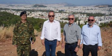 Αυτοψία έργων στον λόφο του Κόρακα