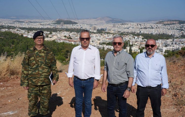 Αυτοψία έργων στον λόφο του Κόρακα
