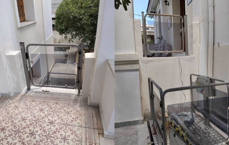 Καινούργιο αναβατόριο στο ΚΑΠΗ «Ευγενία Ζωγράφου» στο Ηράκλειο