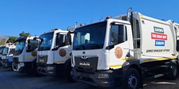 Ενίσχυση της καθαριότητας με νέα απορριμματοφόρα και έμψυχο δυναμικό