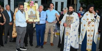 Παρουσία του δημάρχου Αμαρουσίου ο εορτασμός της Κατάθεσης της Τιμίας Εσθήτος της Θεοτόκου στον I.N. Παναγίας των Βλαχερνών