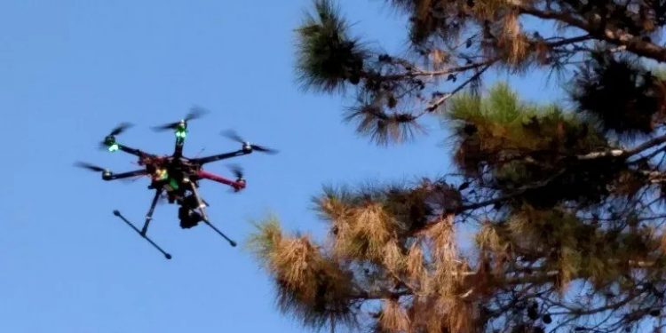 Ξεκίνησε νυχτερινή επιτήρηση με Drone για την πυροπροστασία