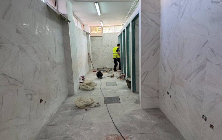 Eργασίες ενεργειακής αναβάθμισης στο 1ο Λύκειο Aγίας Παρασκευής