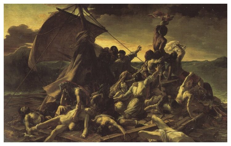 Η αισθητική εξέγερση του Ζερικώ  με την Σχεδία της Μέδουσας