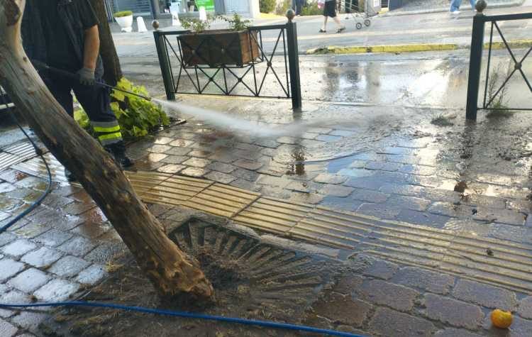 Δήμος Αμαρουσίου: Καθαρισμοί στην Πλατεία Κασταλίας