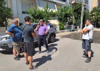 Άμεση παρέμβαση του Παναγιώτη Μανούρη στην οδό Κυκλάδων