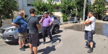 Άμεση παρέμβαση του Παναγιώτη Μανούρη στην οδό Κυκλάδων