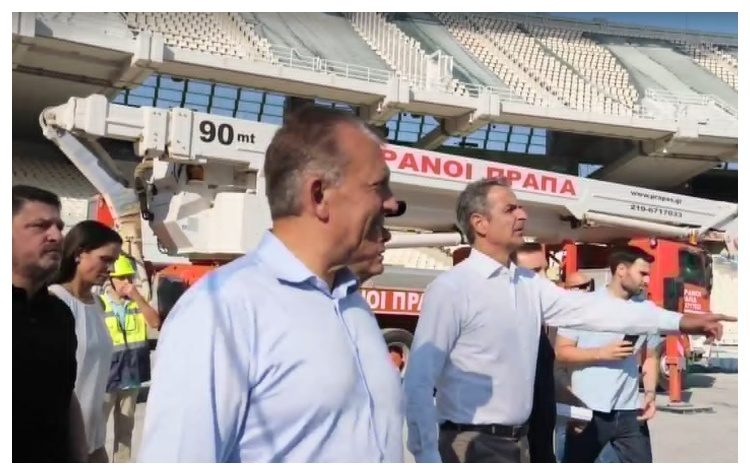 Στο ΟΑΚΑ ο Κυριάκος Μητσοτάκης: «Μετατρέπεται σε χώρος αθλητισμού, αναψυχής και πρασίνου»