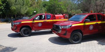 Τελετή αγιασμού σε νέο πυροσβεστικό όχημα-δωρεά της Ιεράς Αρχιεπισκοπής Αμερικής στο Εθελοντικό Πυροσβεστικό Κλιμάκιο Πεντέλης