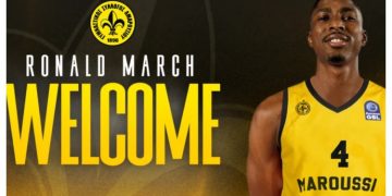 BASKET LEAGUE: Στο Μαρούσι ο Ρόναλντ Μαρτς