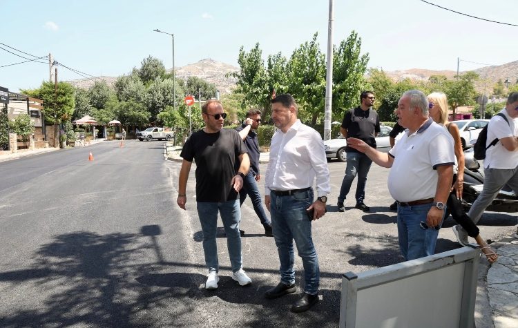 Σε εξέλιξη εκτεταμένα έργα οδικής ασφάλειας από την Περιφέρεια Αττικής στην Πεντέλη