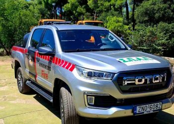Ειδικό όχημα του ΣΠΑΠ ενισχύει την Πολιτική Προστασία του Δήμου Αμαρουσίου