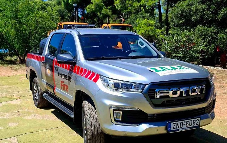 Ειδικό όχημα του ΣΠΑΠ ενισχύει την Πολιτική Προστασία του Δήμου Αμαρουσίου