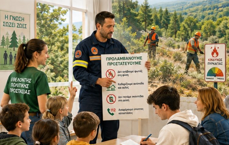Εκπαιδευμένη Κοινωνία: Το όπλο που λείπει σήμερα από την Πολιτική Προστασία