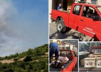 Ο Δήμος Βριλησσίων στο πλευρό των πυρόπληκτων της Δυτικής Αττικής